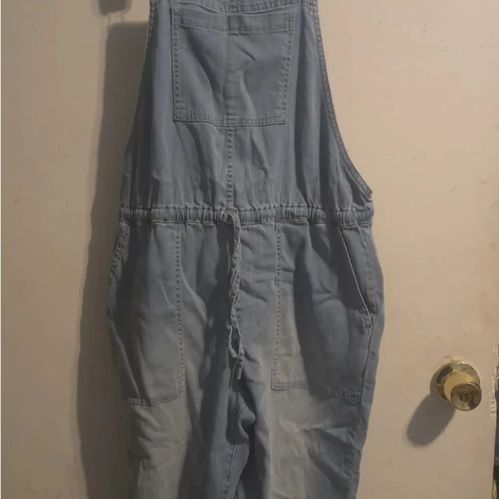Jordache Light Blue Denim Overalls - Picture 3 of 16